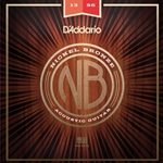 Ac Guitar Medium Nickel Bronze String Set D'Addario NB1356