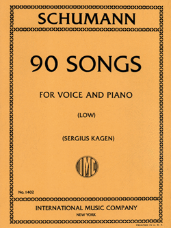 90 Songs For Low Voice And Piano