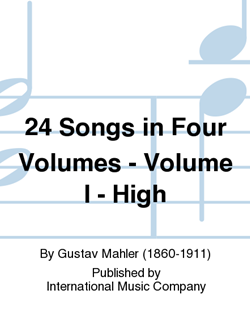 24 Songs in Four Volumes - Volume I - High