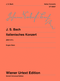 Italienisches Konzert BWV.971 Klavier