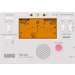 Tuner/Metronome Combo Korg White TM60WH