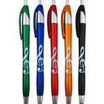 Pen Stylus G-Clef Green
