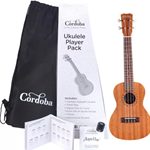 Cordoba Concert Ukulele Player Pack 03900
