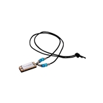 M38NLB Mini-Harmonica Necklace Light Blue Hohner M38N-LB