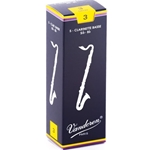 VANDORENBASSCLT Vandoren Bass Clarinet Reeds Box of 5