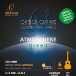 Classical Guitar String Set Medium Ortega ATG44NM