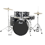 Pearl 5-Piece Drum Set Roadshow Jet Black RS525SC/C31