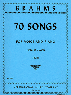 70 Songs High Voice & Piano