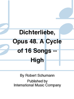 Dichterliebe Op.48 High Voice And Piano