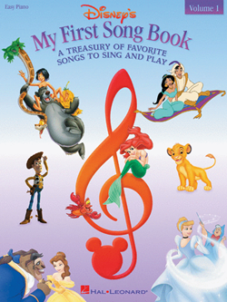 Disneys My First Songbook Book 1 Easy Piano
