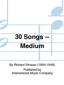 30 Songs Med Voice And Piano