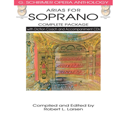 Arias for Soprano - Complete Package - with Diction Coach and Accompaniment CDs