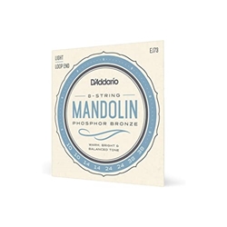 Mandolin String Set Light Phosphor Bronze D'Addario EJ73