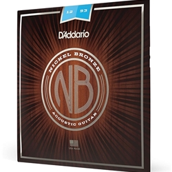 Acoustic Guitar Light Set Nickel Bronze Strings D'Addario NB1253