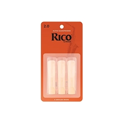 RICO3PACKALTO Rico Alto Sax Reeds Pack of 3