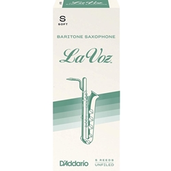 D'Addario RILVBSMSB Lavoz Bari Sax Med Soft Reeds Box (5)