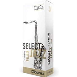 Rico JAZZSELECTTENOR Jazz Select Tenor Sax Organics Box of 5 Reeds