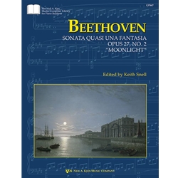 Beethoven - Sonata Quasi Una Fantasia Op. 27, No. 2 "Moonlight" for Piano