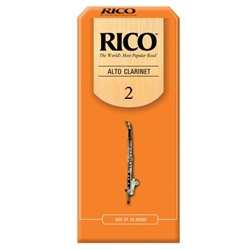 RIACL2B10 Rico Alto Clarinet 2 Box/10