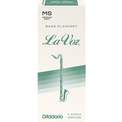 Rico RILVBCLMSB Lavoz Bass Clarinet Medium Soft Box