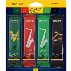 Tenor Sax Jazz Mix 3 Card Vandoren SRMIXT3