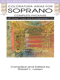 Coloratura Arias for Soprano - Complete Package with Diction Coach and Accompaniment CDs