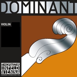 Thomastik DOM44VNE 4/4 Violin Plain Steel Loop E String Dominant 129MS
