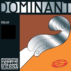 Thomastik DOM44CLA 4/4 Cello A String Chrome Wound Dominant 142
