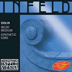 Infeld Blue 4/4 Violin String Set Thomastik IB100