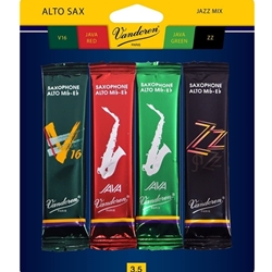 Vandoren  Alto Sax Jazz Mix 3 1/2 Card  SRMIXA35