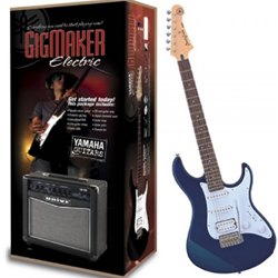 GIGMAKEREGBLUE Yamaha Gigmaker Electric Guitar; Metallic Blue GIGMAKEREG-BLUE