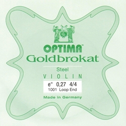 Optima 219EL 4/4 Violin E String Goldbrokat Loop End