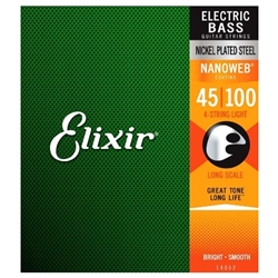 Gore E14052 Elixir Electric Bass String Set Light Nanoweb 14052