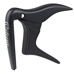 OCAPOCVSBK Guitar Capo Black Curved Fretboards Ortega OCAPOCV-SBK