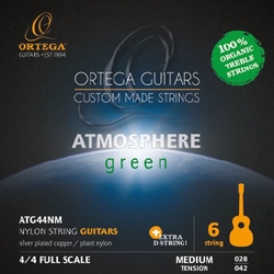 Classical Guitar String Set Medium Ortega ATG44NM