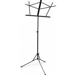 NBS1103 Folding Music Stand Black with Bag Nomad NBS-1103