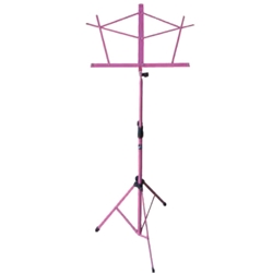 Folding Music Stand Deluxe Pink Hamilton KB900PK With Bag