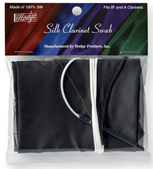 HODGECLARINETSWABS Hodge Silk Clarinet Swabs (Various Colors)